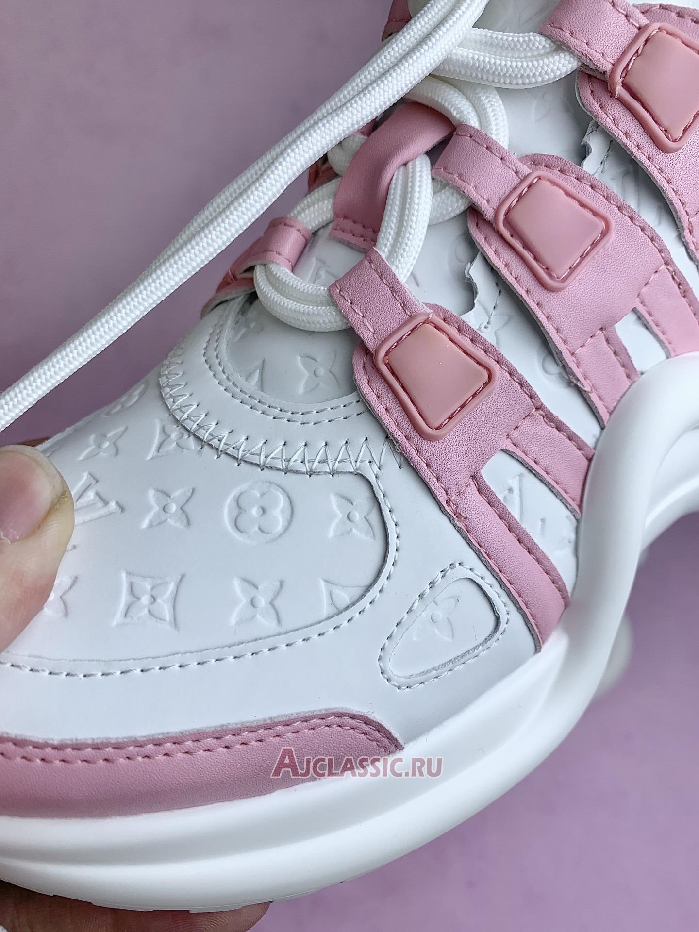 New Louis Vuitton LV Wmns Archlight Sneaker "White Pink" 1A43L1-2 Shoes