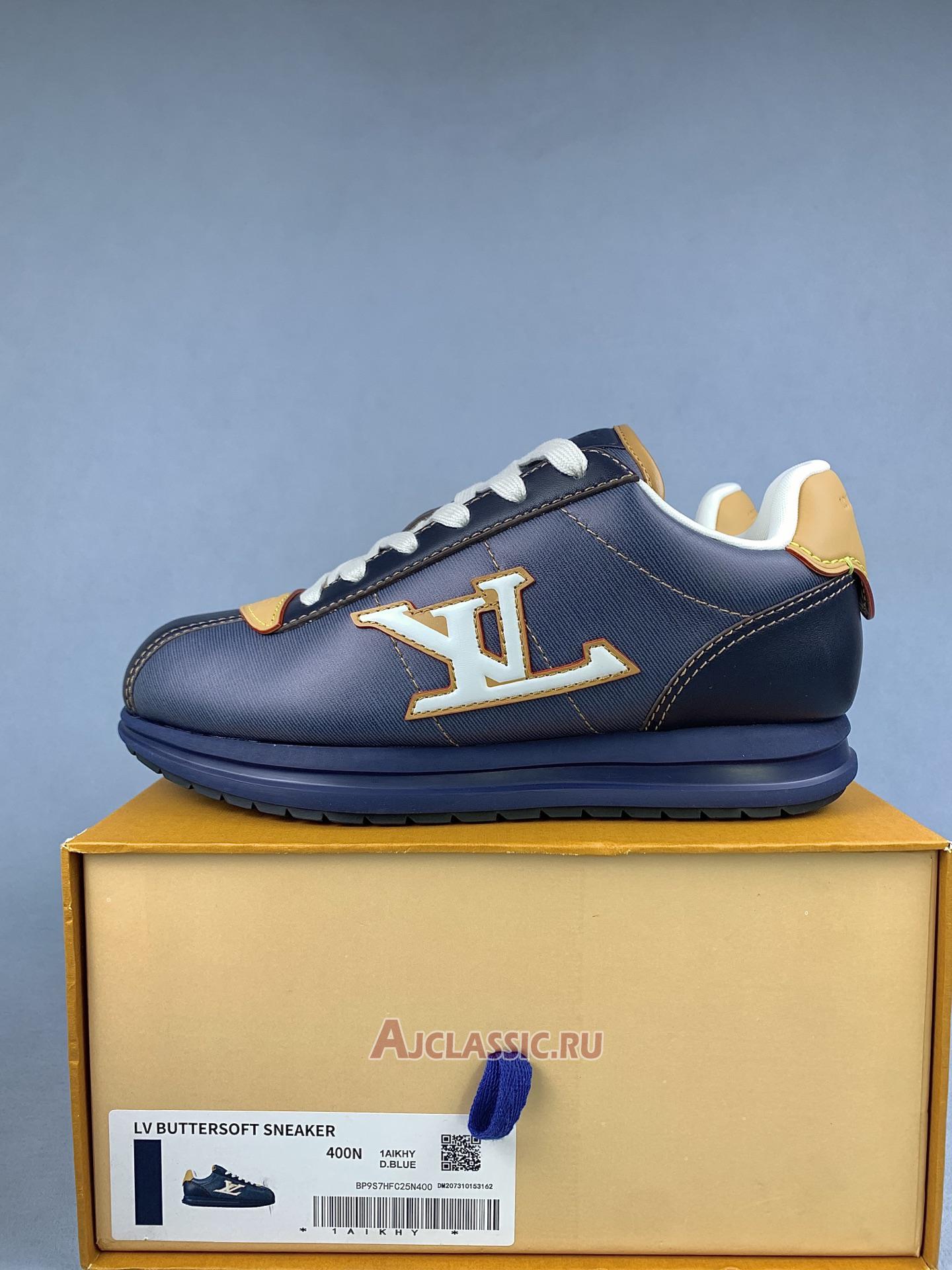 New Louis Vuitton LV BUTTERSOFT Sneaker "Marine" 1AIKI4 Shoes