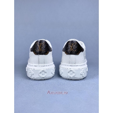 Buy Louis Vuitton LV Time Out Sneaker Debossed White Monogram White 1AAP6H Quality Reps Replicas Shoes