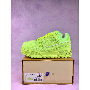Buy Louis Vuitton LV Trainer Maxi Sneaker Yellow Yellow 1ADEZY Quality Reps Replicas Shoes