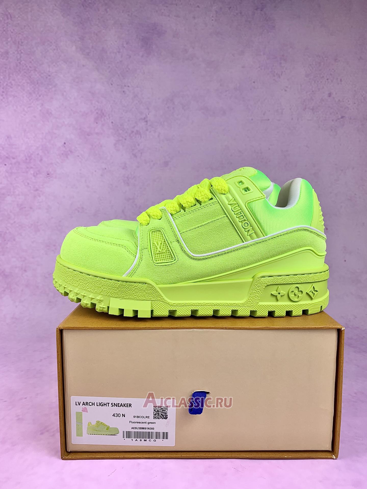 New Louis Vuitton LV Trainer Maxi Sneaker "Yellow" 1ADEZY Shoes