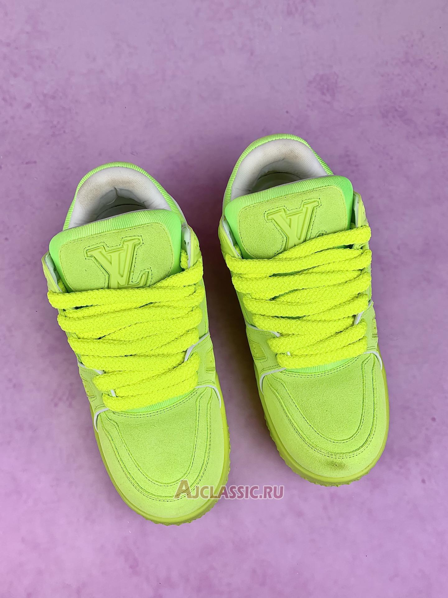 New Louis Vuitton LV Trainer Maxi Sneaker "Yellow" 1ADEZY Shoes
