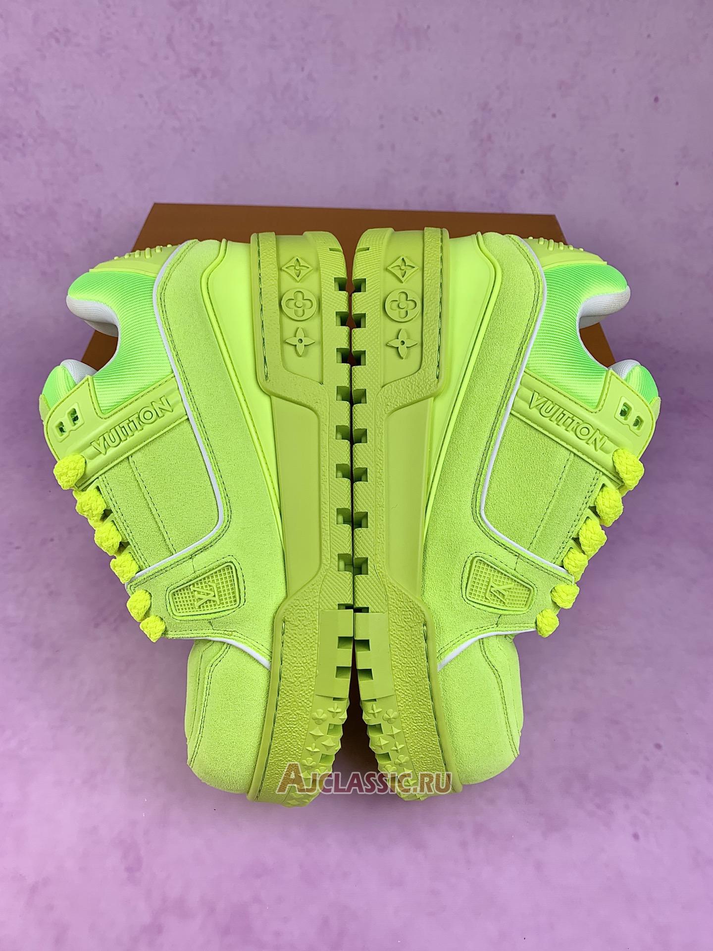 New Louis Vuitton LV Trainer Maxi Sneaker "Yellow" 1ADEZY Shoes