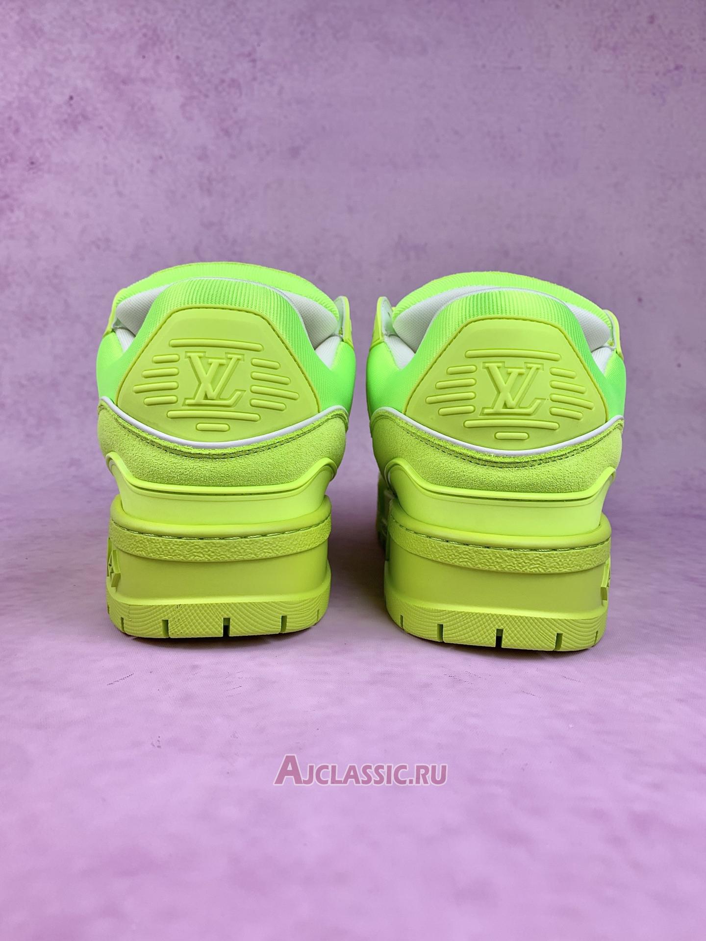 New Louis Vuitton LV Trainer Maxi Sneaker "Yellow" 1ADEZY Shoes