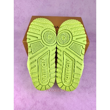 Buy Louis Vuitton LV Trainer Maxi Sneaker Yellow Yellow 1ADEZY Quality Reps Replicas Shoes