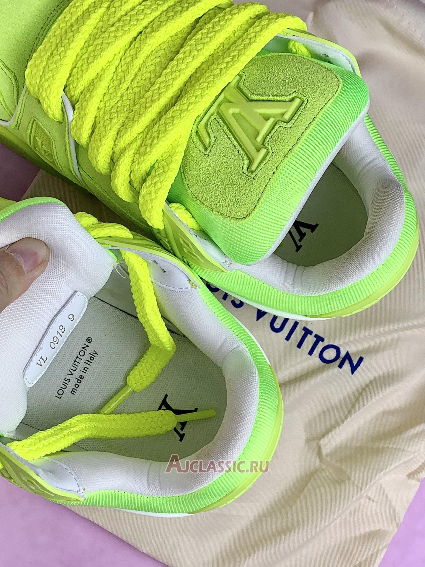 New Louis Vuitton LV Trainer Maxi Sneaker "Yellow" 1ADEZY Shoes