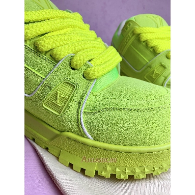 Buy Louis Vuitton LV Trainer Maxi Sneaker Yellow Yellow 1ADEZY Quality Reps Replicas Shoes