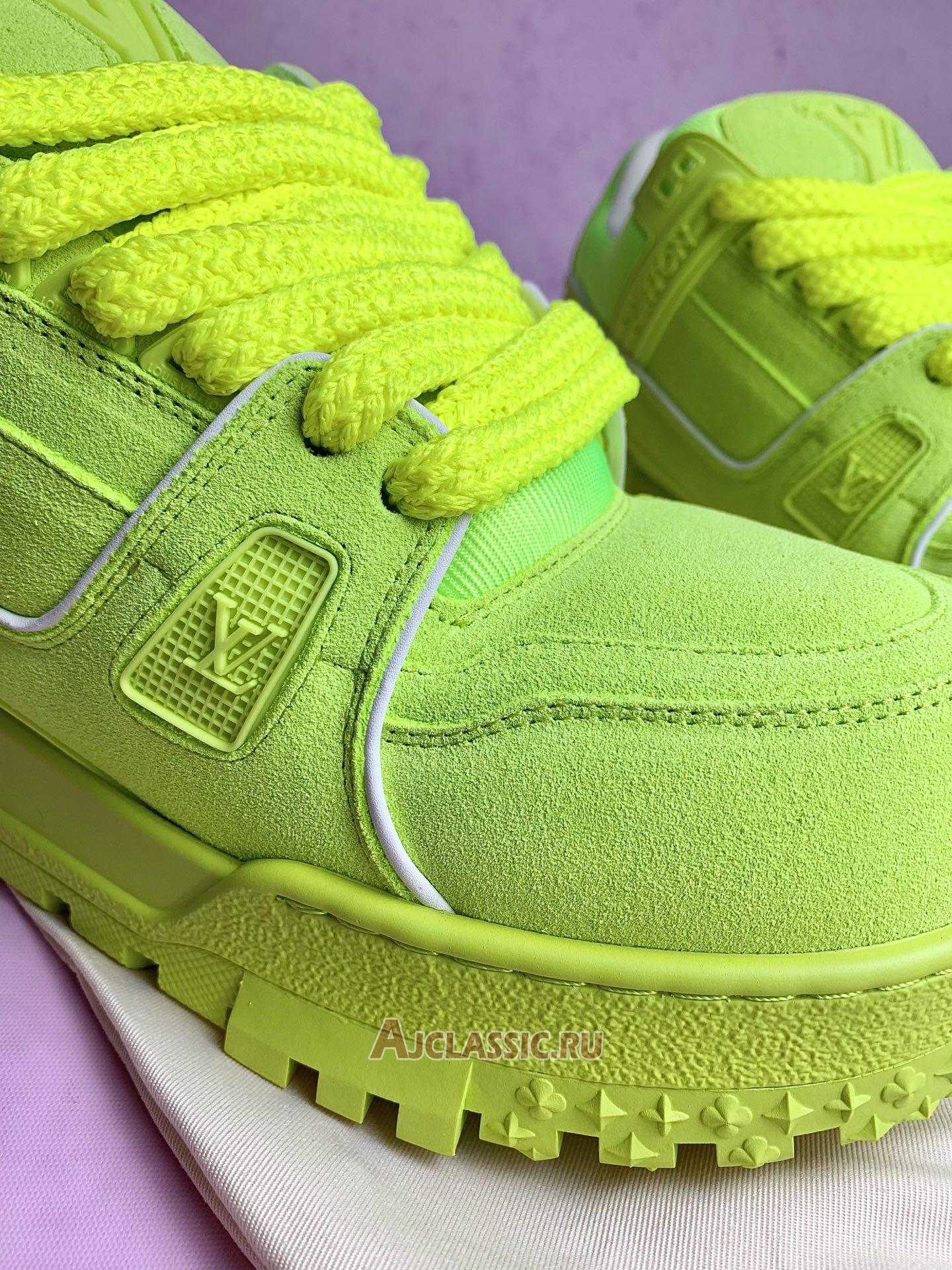 New Louis Vuitton LV Trainer Maxi Sneaker "Yellow" 1ADEZY Shoes
