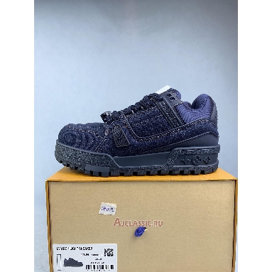Buy Louis Vuitton LV Trainer Maxi Sneaker Blue Denim Blue 1AD6FX-3 Quality Reps Replicas Shoes