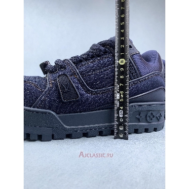 Buy Louis Vuitton LV Trainer Maxi Sneaker Blue Denim Blue 1AD6FX-3 Quality Reps Replicas Shoes