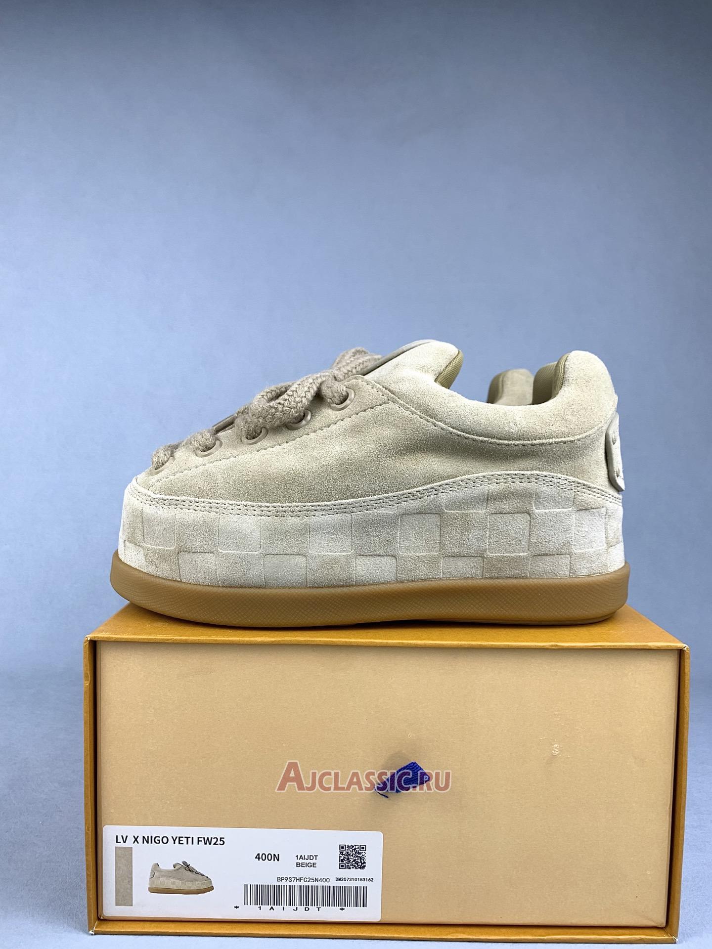 New Louis Vuitton LV Yeti Lace Up Shoe "Beige" 1AIKJT Shoes