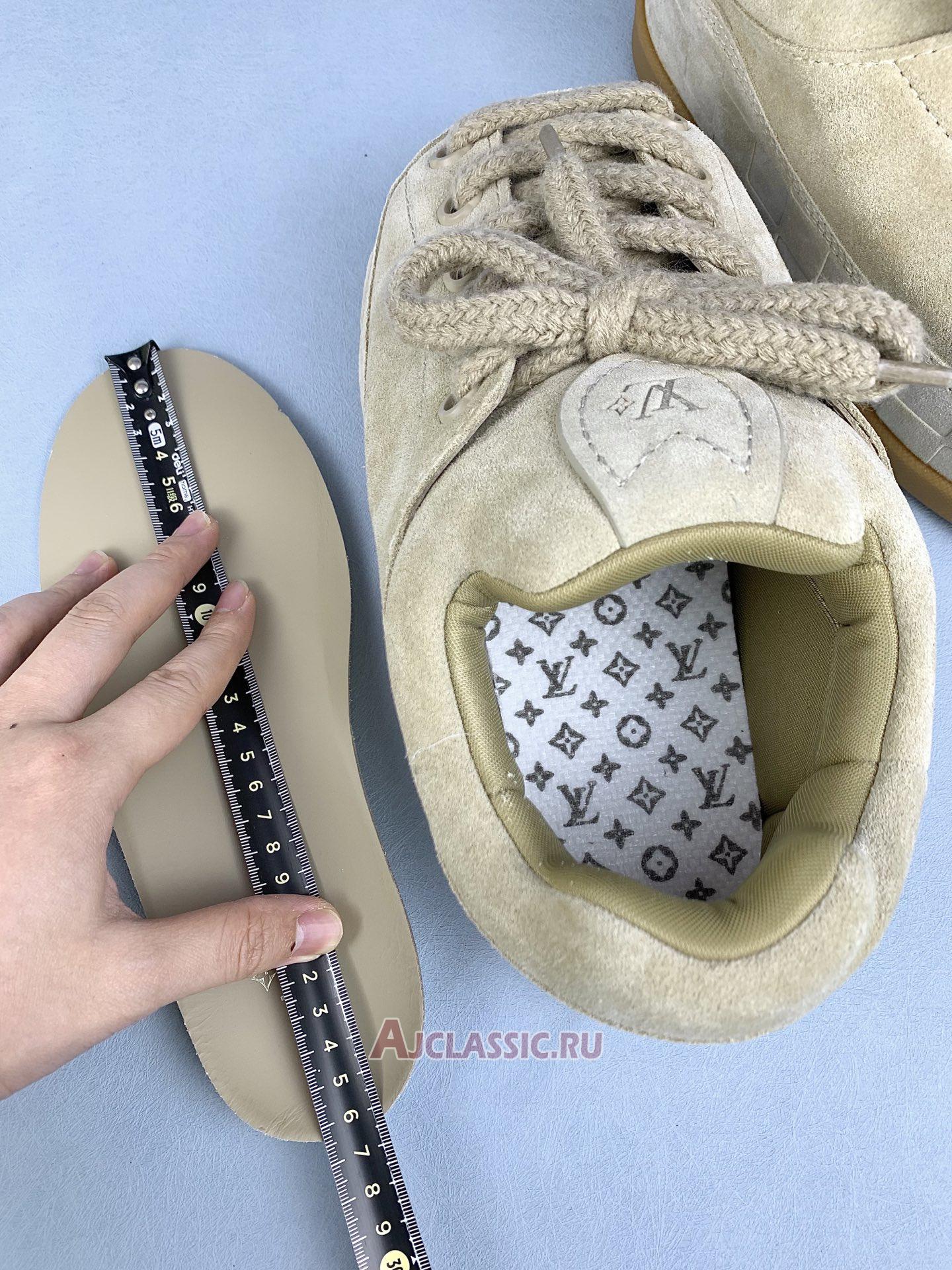 New Louis Vuitton LV Yeti Lace Up Shoe "Beige" 1AIKJT Shoes