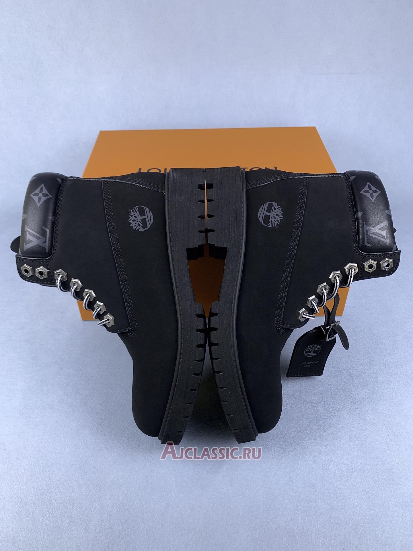 New Louis Vuitton LV x Timberland 6 Inch Ankle Boot "Black" 1AD75A Shoes