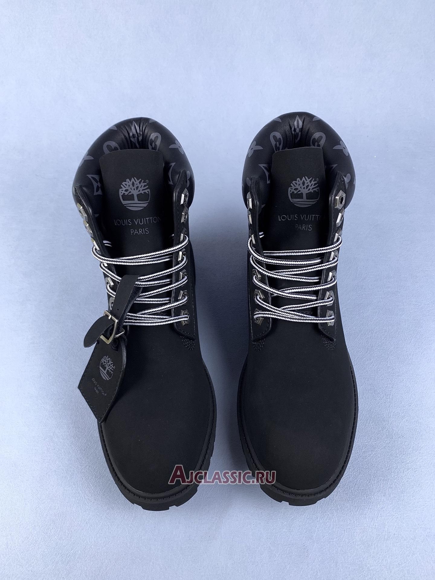 New Louis Vuitton LV x Timberland 6 Inch Ankle Boot "Black" 1AD75A Shoes