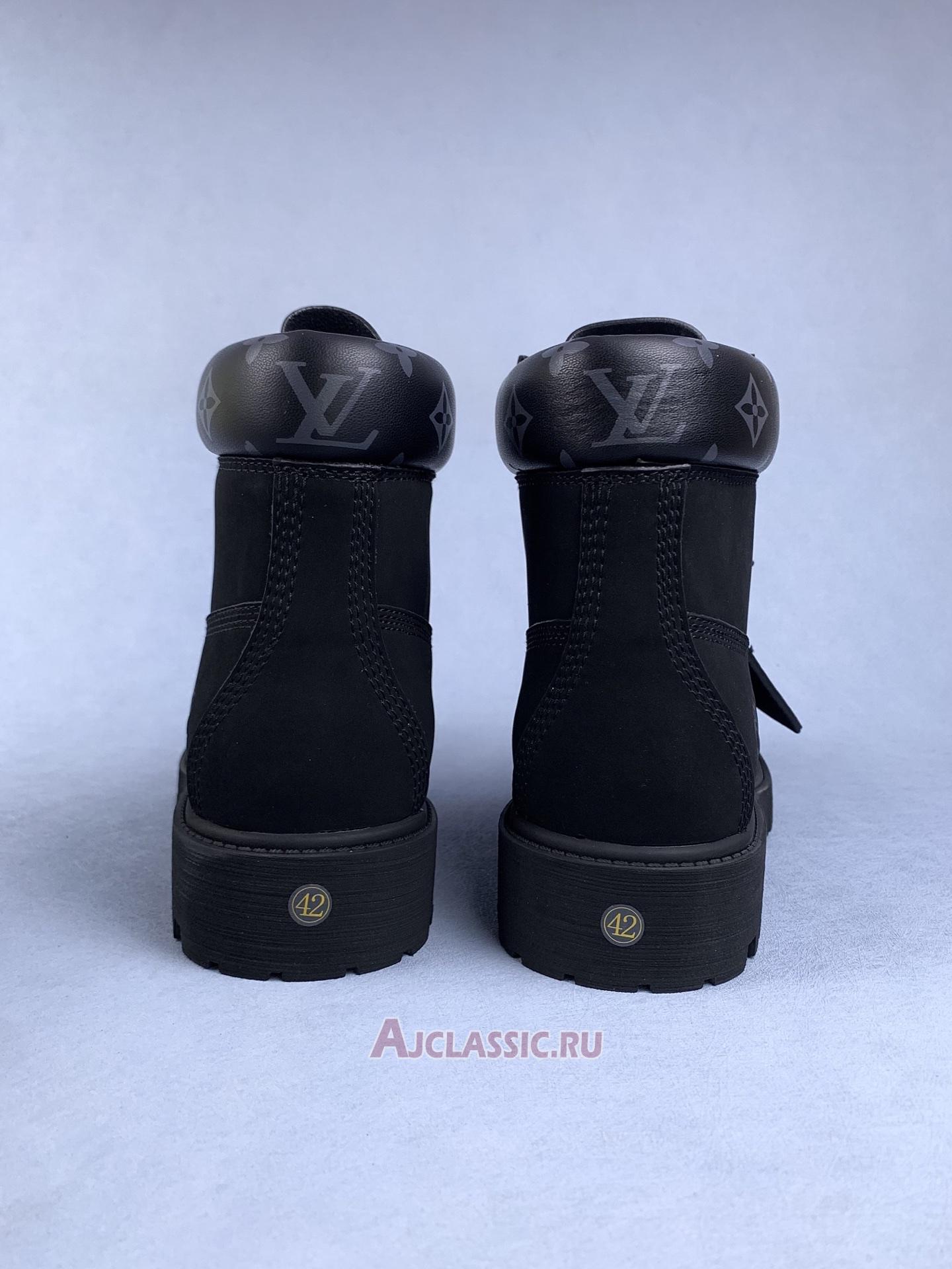 New Louis Vuitton LV x Timberland 6 Inch Ankle Boot "Black" 1AD75A Shoes