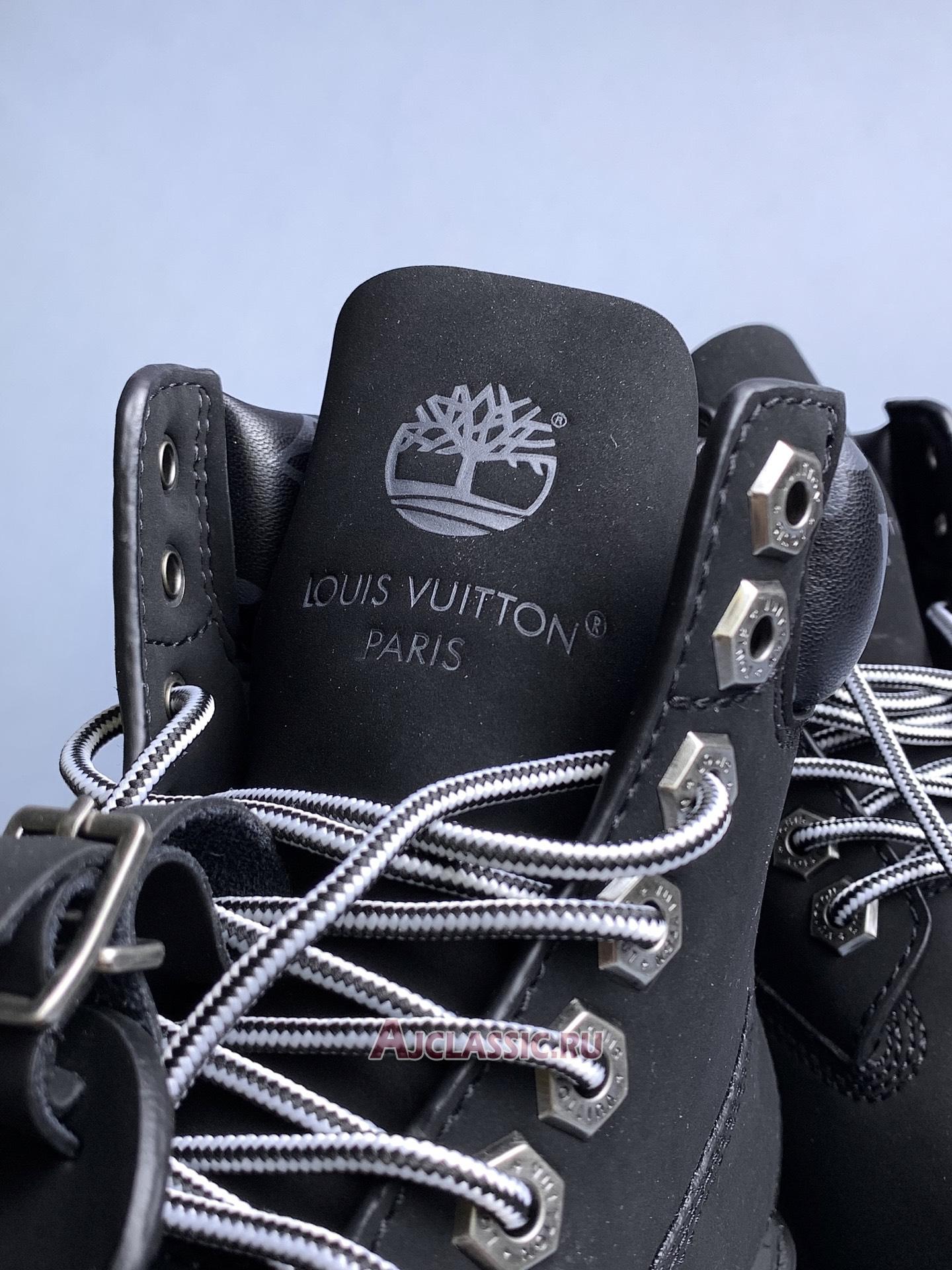 New Louis Vuitton LV x Timberland 6 Inch Ankle Boot "Black" 1AD75A Shoes