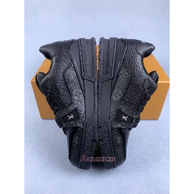 Buy Louis Vuitton LV Trainer Sneaker Black Monogram Flowers Black 1ADH49 Quality Reps Replicas Shoes
