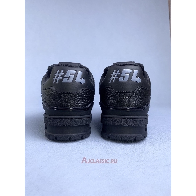 Buy Louis Vuitton LV Trainer Sneaker Black Monogram Flowers Black 1ADH49 Quality Reps Replicas Shoes