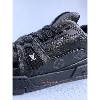 Buy Louis Vuitton LV Trainer Sneaker Black Monogram Flowers Black 1ADH49 Quality Reps Replicas Shoes