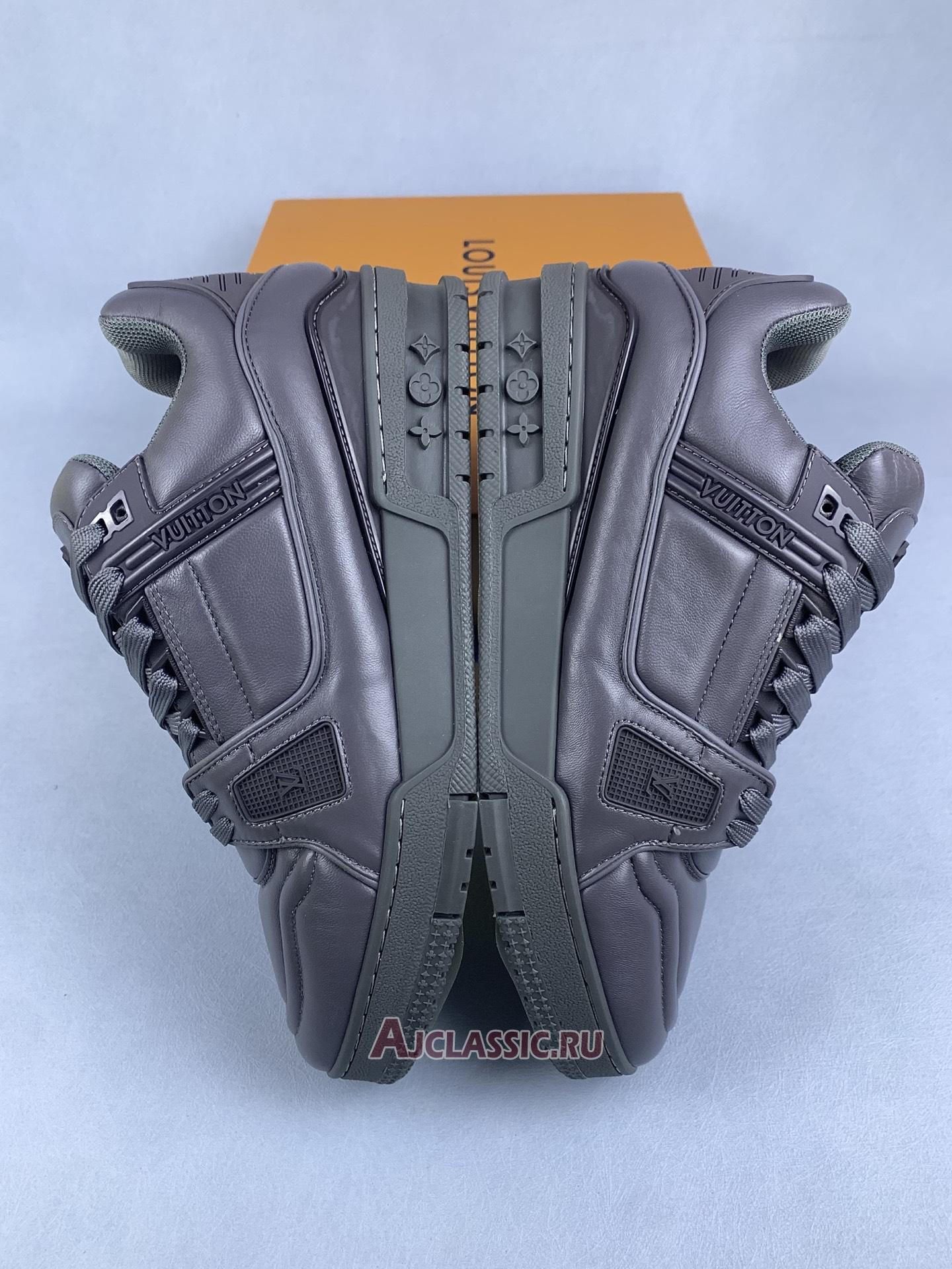 New Louis Vuitton LV Trainer Sneaker "Dark Grey" 1AC5CR Shoes