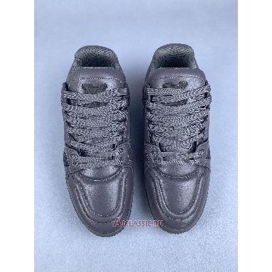 Buy Louis Vuitton LV Trainer Sneaker Dark Grey Grey 1AC5CR Quality Reps Replicas Shoes