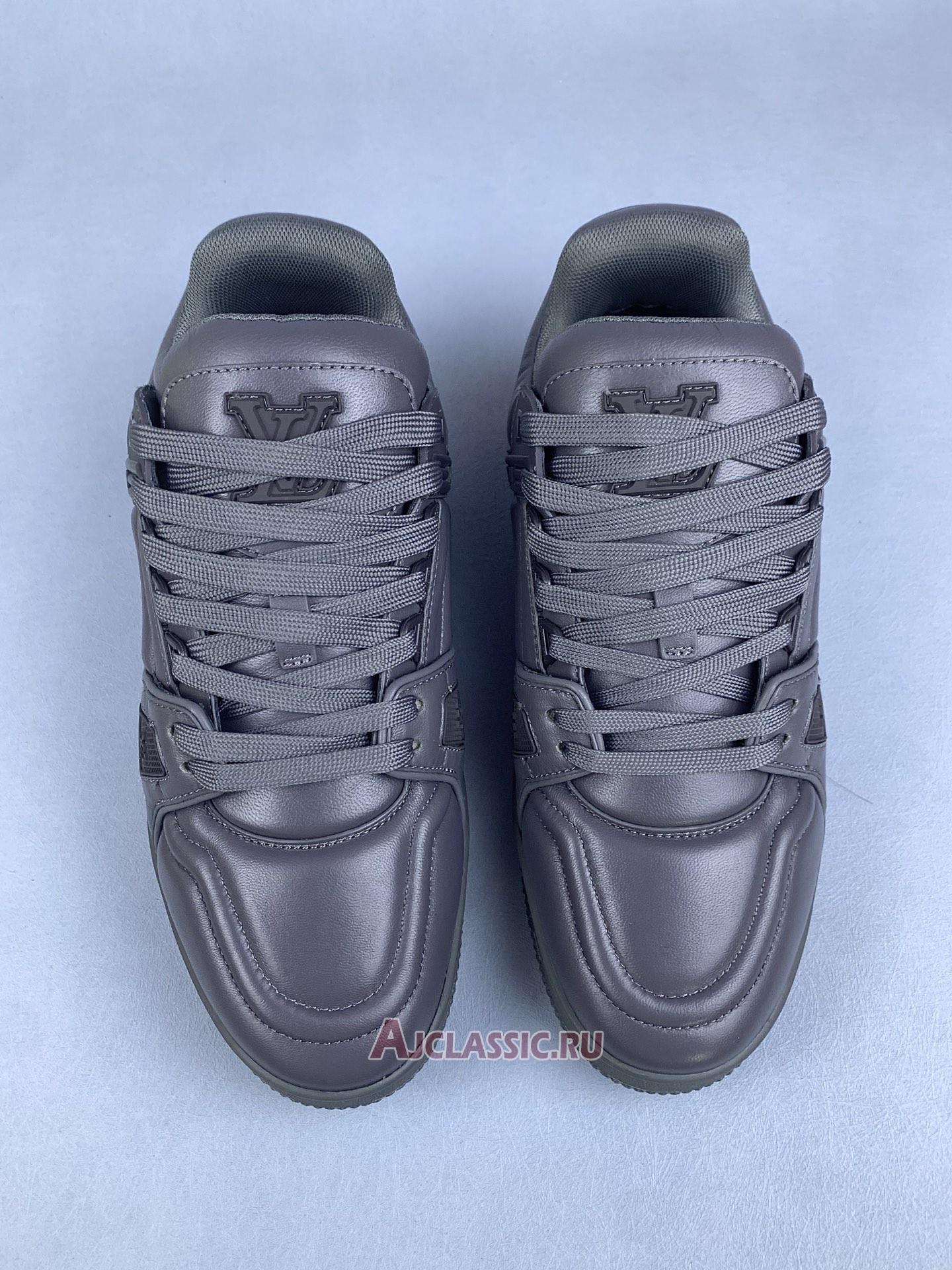 New Louis Vuitton LV Trainer Sneaker "Dark Grey" 1AC5CR Shoes