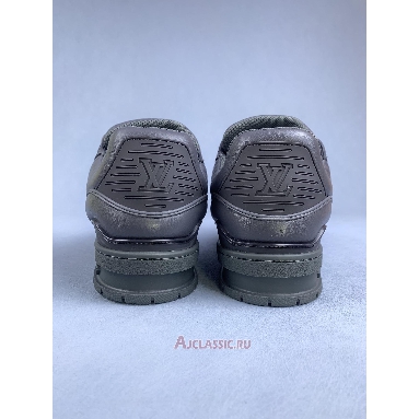 Buy Louis Vuitton LV Trainer Sneaker Dark Grey Grey 1AC5CR Quality Reps Replicas Shoes