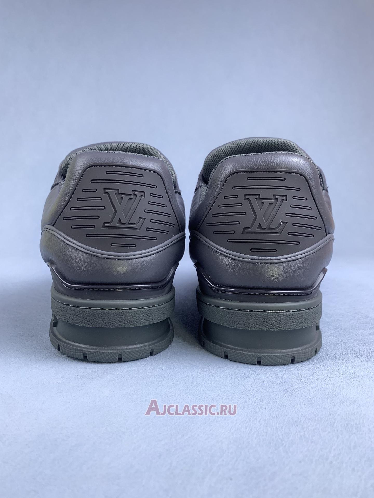 New Louis Vuitton LV Trainer Sneaker "Dark Grey" 1AC5CR Shoes