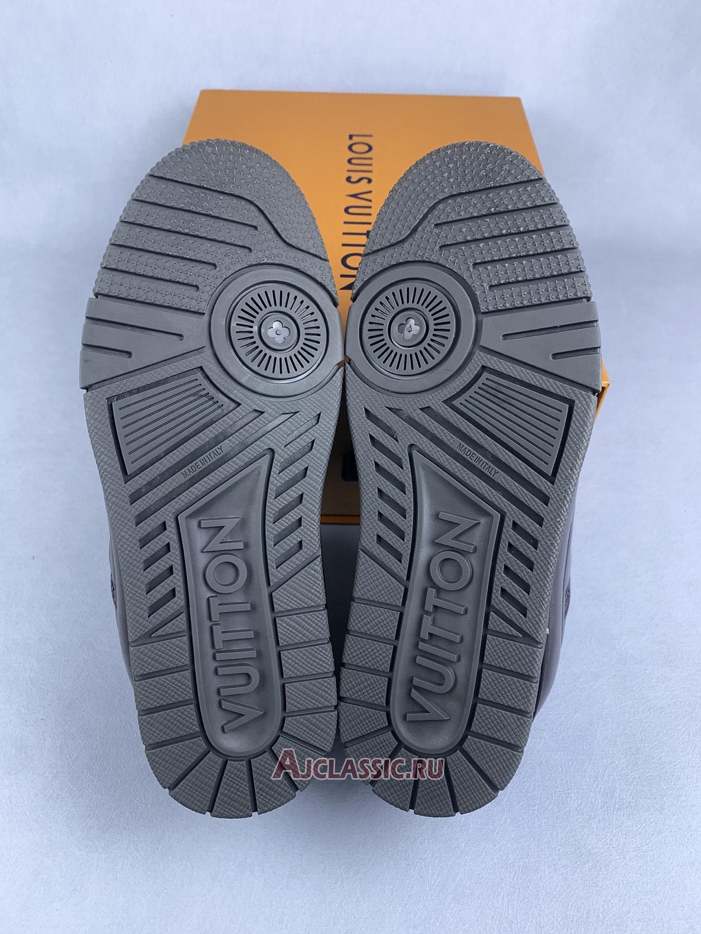 New Louis Vuitton LV Trainer Sneaker "Dark Grey" 1AC5CR Shoes