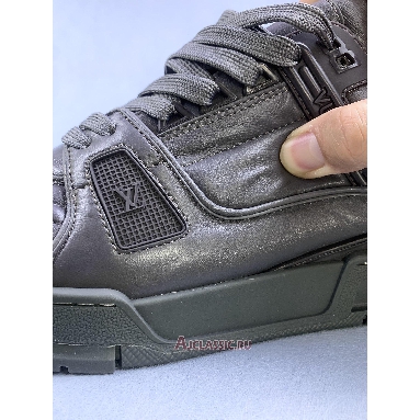 Buy Louis Vuitton LV Trainer Sneaker Dark Grey Grey 1AC5CR Quality Reps Replicas Shoes