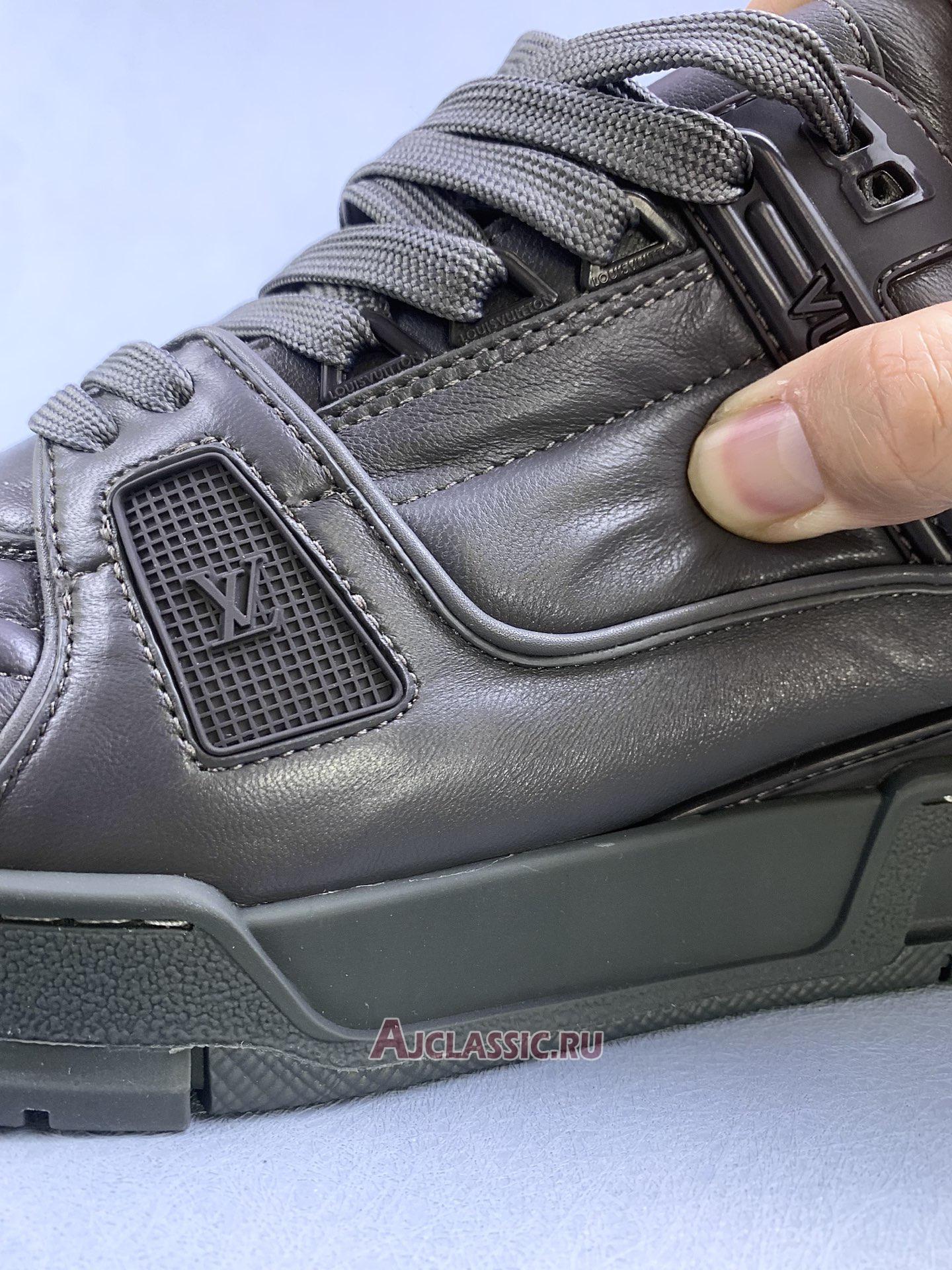 New Louis Vuitton LV Trainer Sneaker "Dark Grey" 1AC5CR Shoes