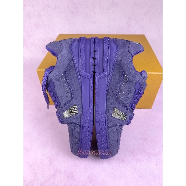 Buy Louis Vuitton LV Trainer Sneaker Purple Metal Studs Purple 1ADHAS Quality Reps Replicas Shoes