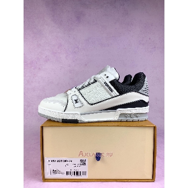Buy Louis Vuitton LV Trainer Sneaker Black White Black 1AIJ49 Quality Reps Replicas Shoes