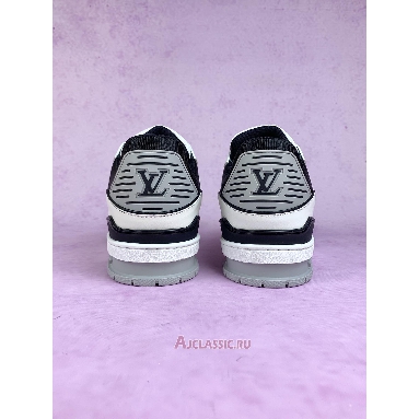Buy Louis Vuitton LV Trainer Sneaker Black White Black 1AIJ49 Quality Reps Replicas Shoes