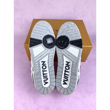 Buy Louis Vuitton LV Trainer Sneaker Black White Black 1AIJ49 Quality Reps Replicas Shoes