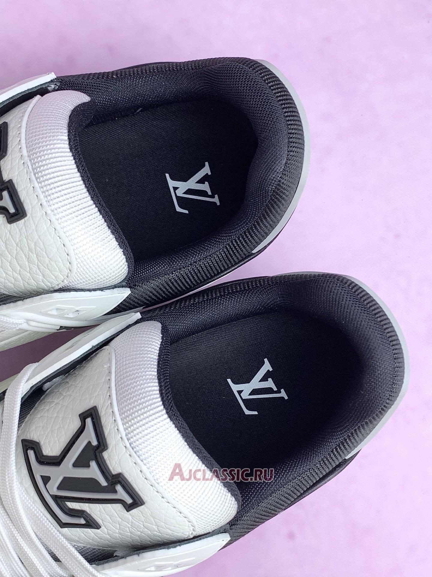 New Louis Vuitton LV Trainer Sneaker "Black White" 1AIJ49 Shoes