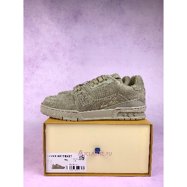 Buy Louis Vuitton LV Trainer Sneaker Taupe Brown Brown 1AH616 Quality Reps Replicas Shoes