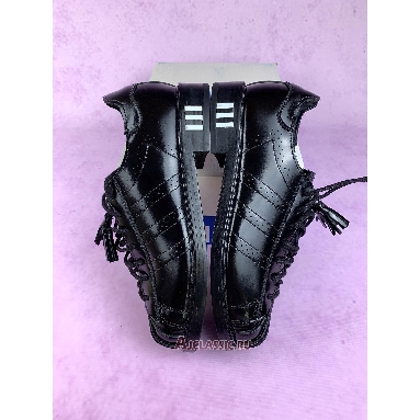 Buy CLOT x Adidas Dress Superstar By Edison Chen Black Black JR2814 Quality Reps Replicas Shoes