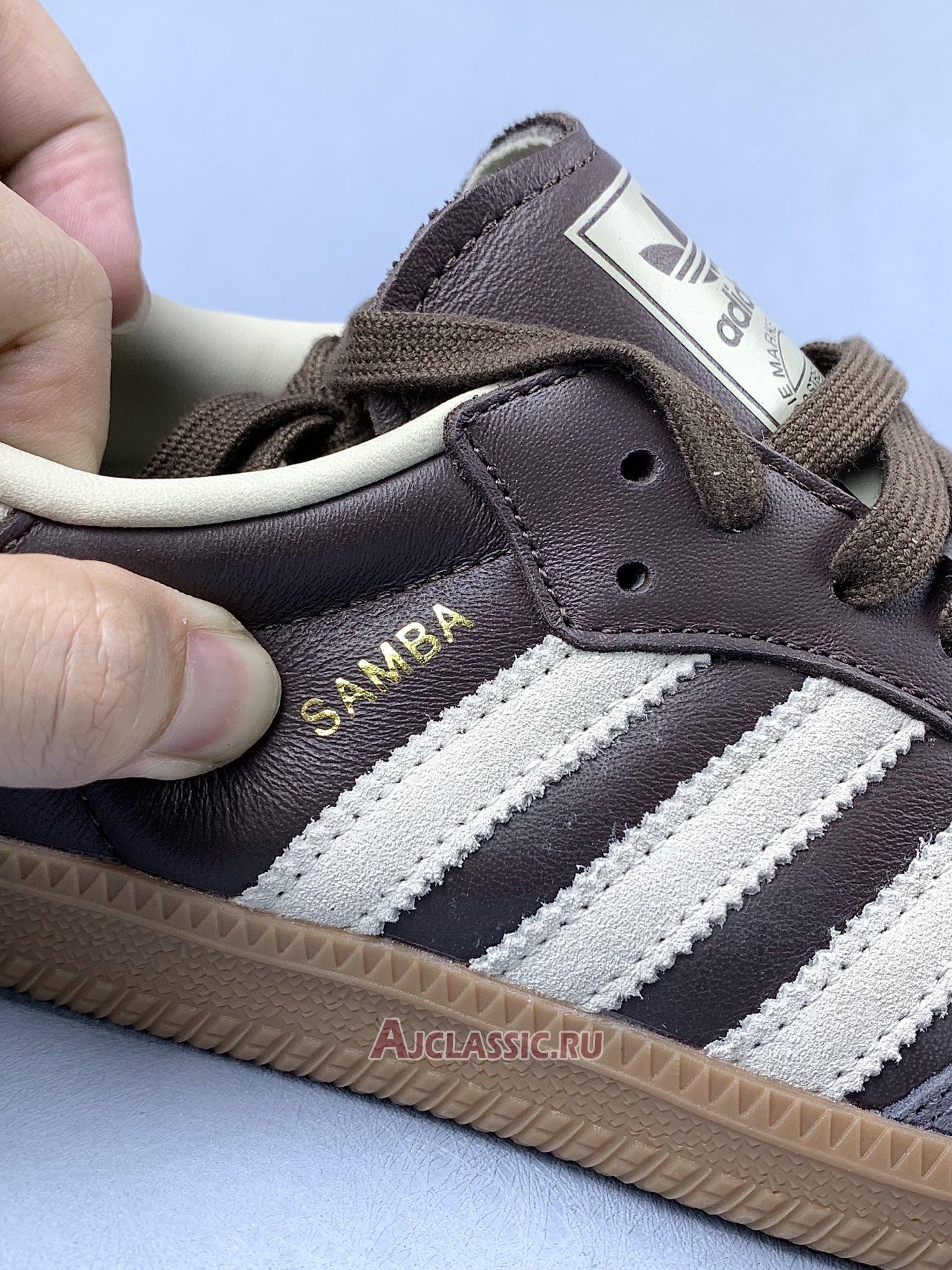 New Adidas Samba OG "Brown Putty Grey" ID1481 Shoes