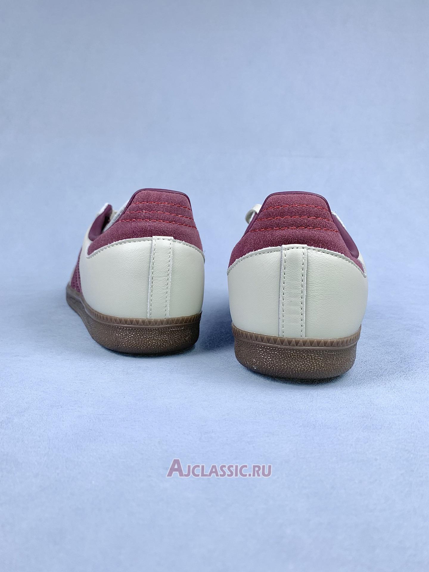 New Adidas Samba OG "Putty Grey Maroon" ID1482 Shoes