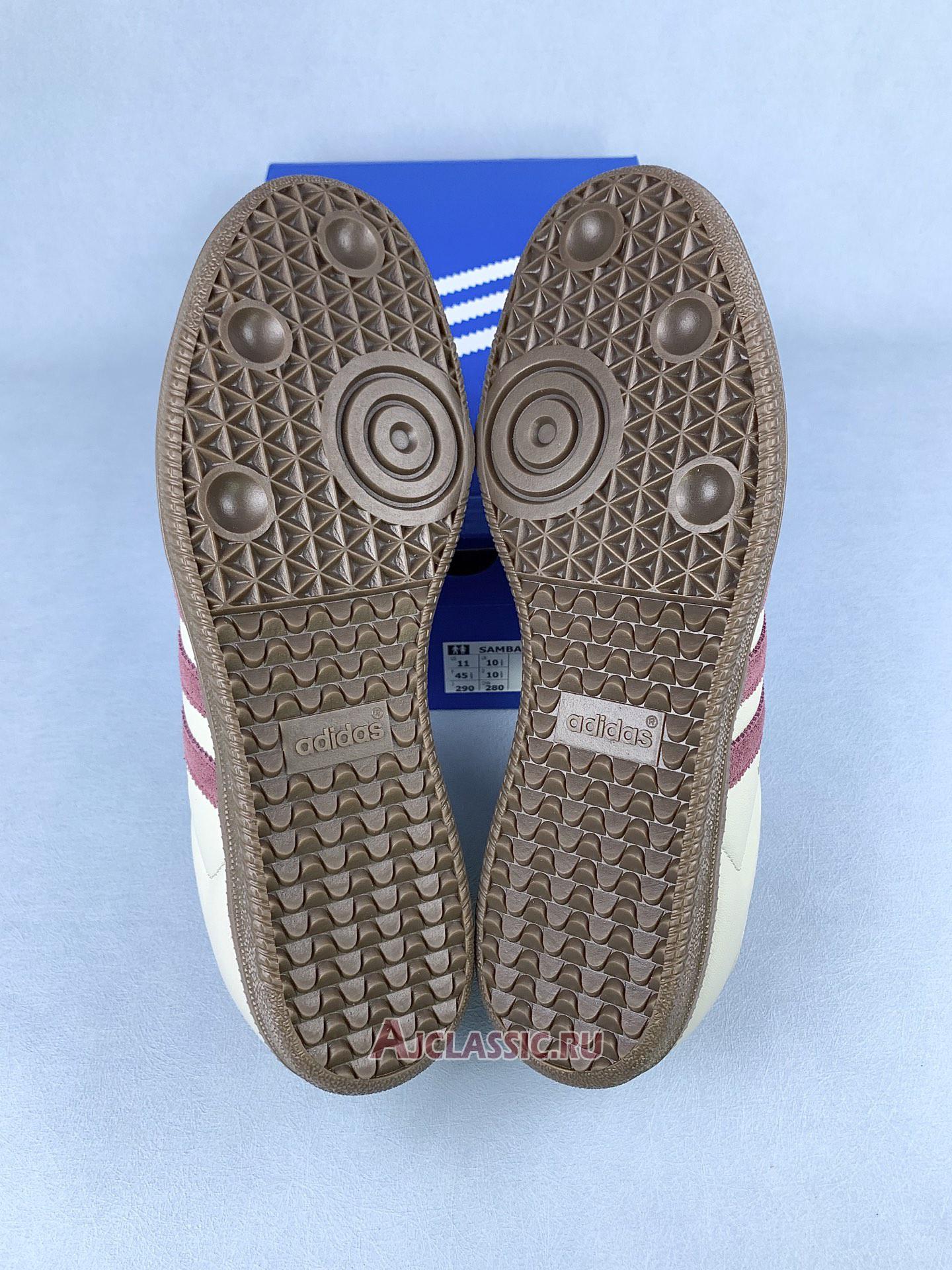 New Adidas Samba OG "Putty Grey Maroon" ID1482 Shoes