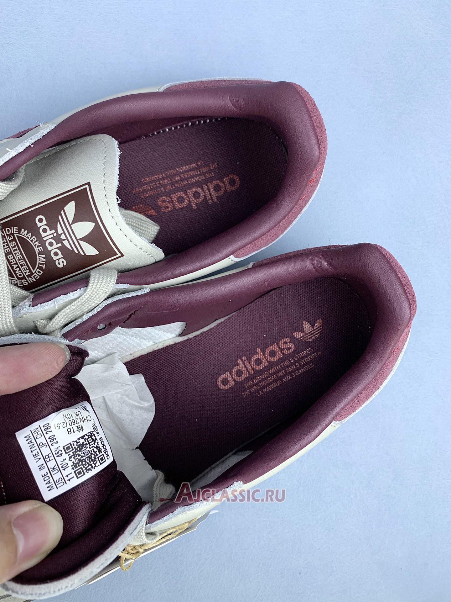 New Adidas Samba OG "Putty Grey Maroon" ID1482 Shoes