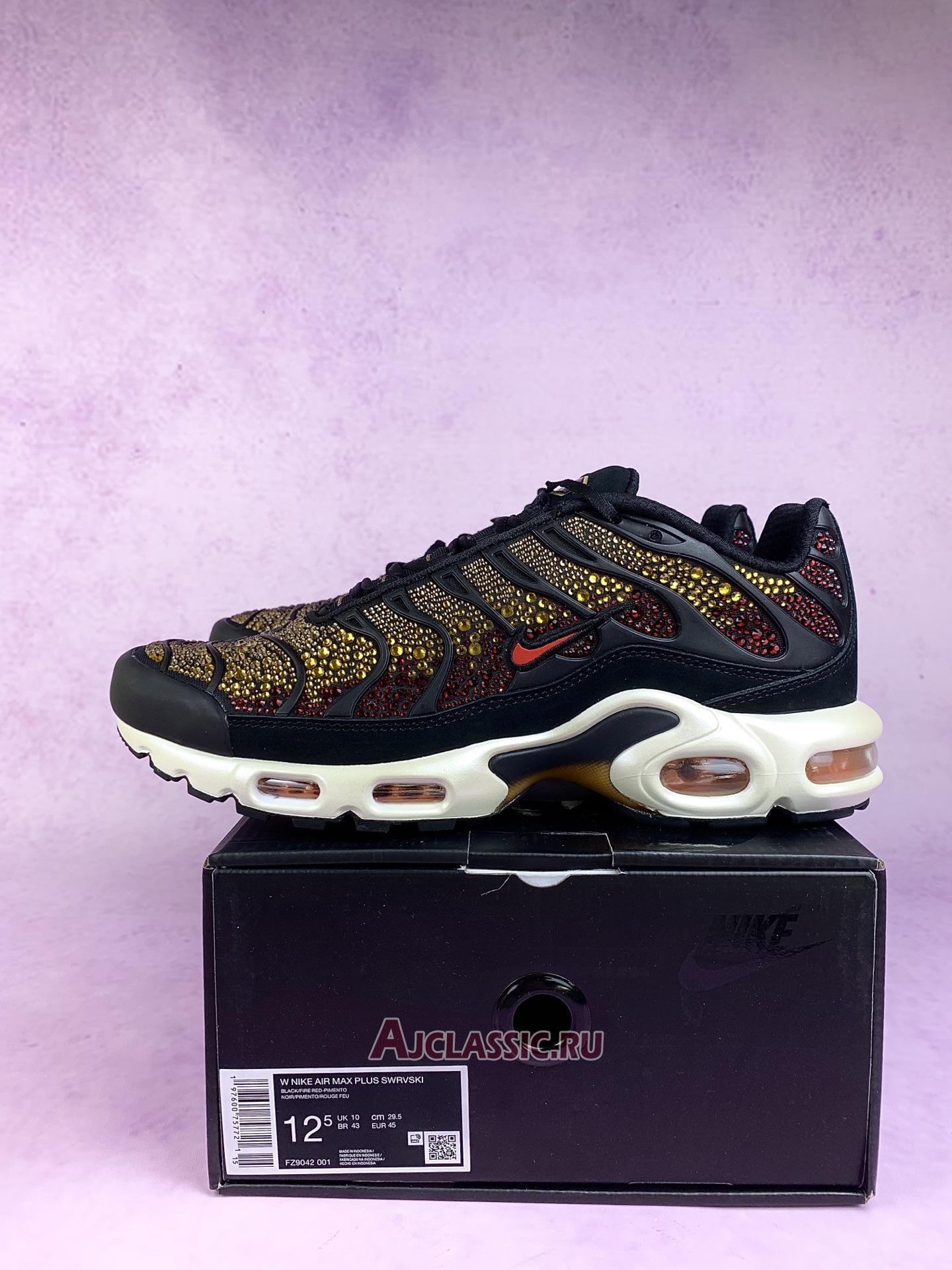 New Swarovski x Nike Air Max Plus "Sunset" FZ9042-001 Shoes