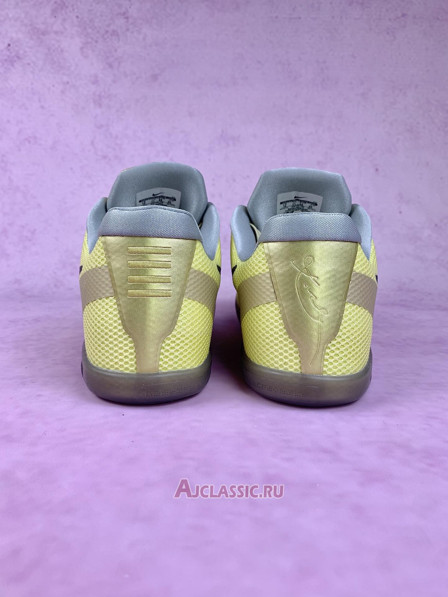 New Nike Kobe 11 TB "Team Gold" 856485-701 Shoes