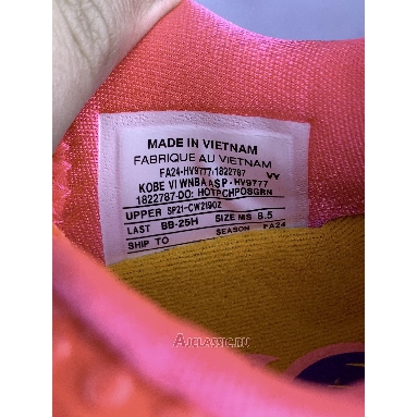 Buy Nike Kobe 6 Protro WNBA All-Star PE Red HV9777-1822787 Quality Reps Replicas Shoes