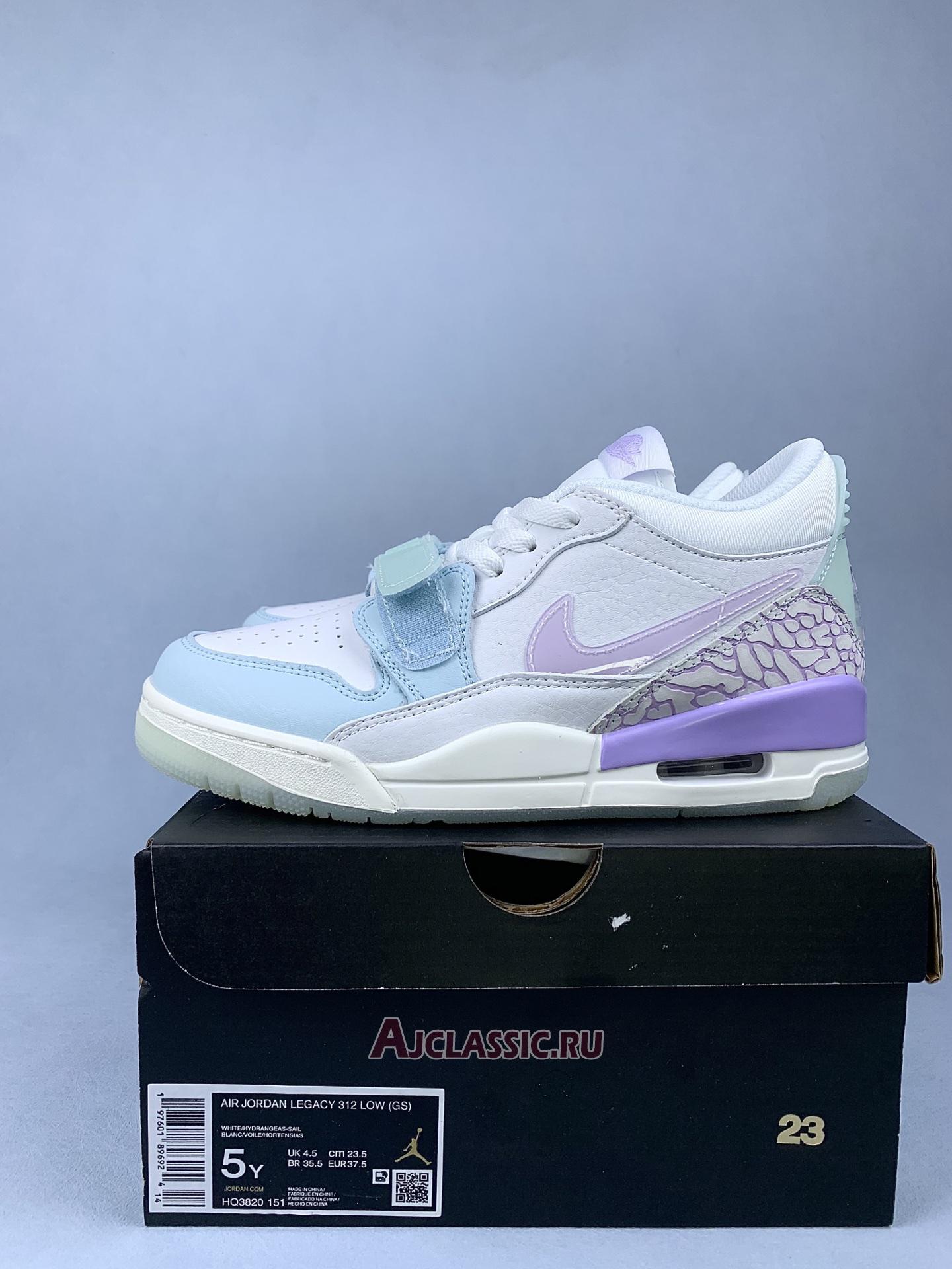New Air Jordan Legacy 312 Low "Hydrangeas Glacier Blue" HQ3820-151 Shoes