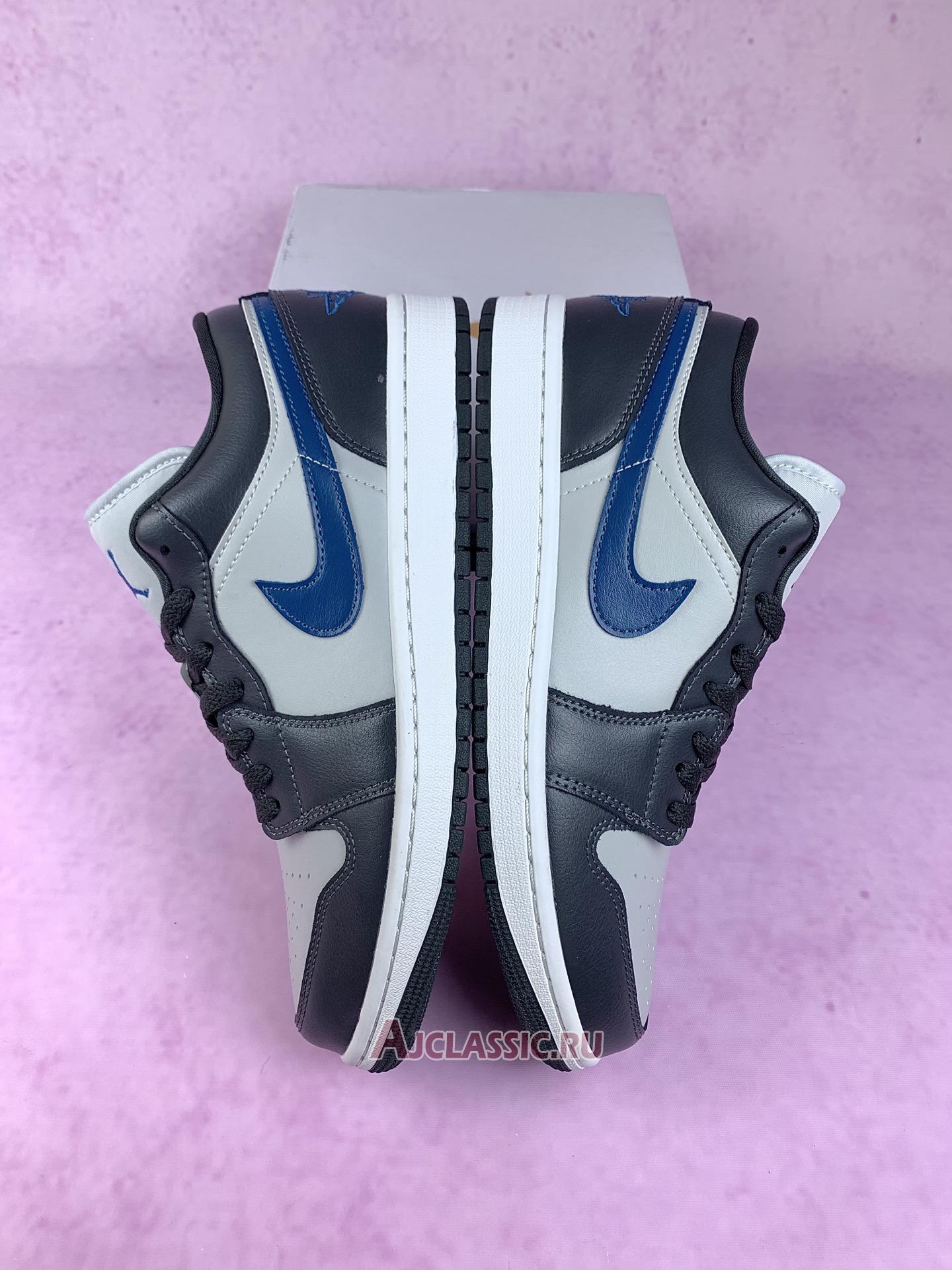 New Air Jordan 1 Low "Anthracite Industrial Blue" DC0774-040 Shoes