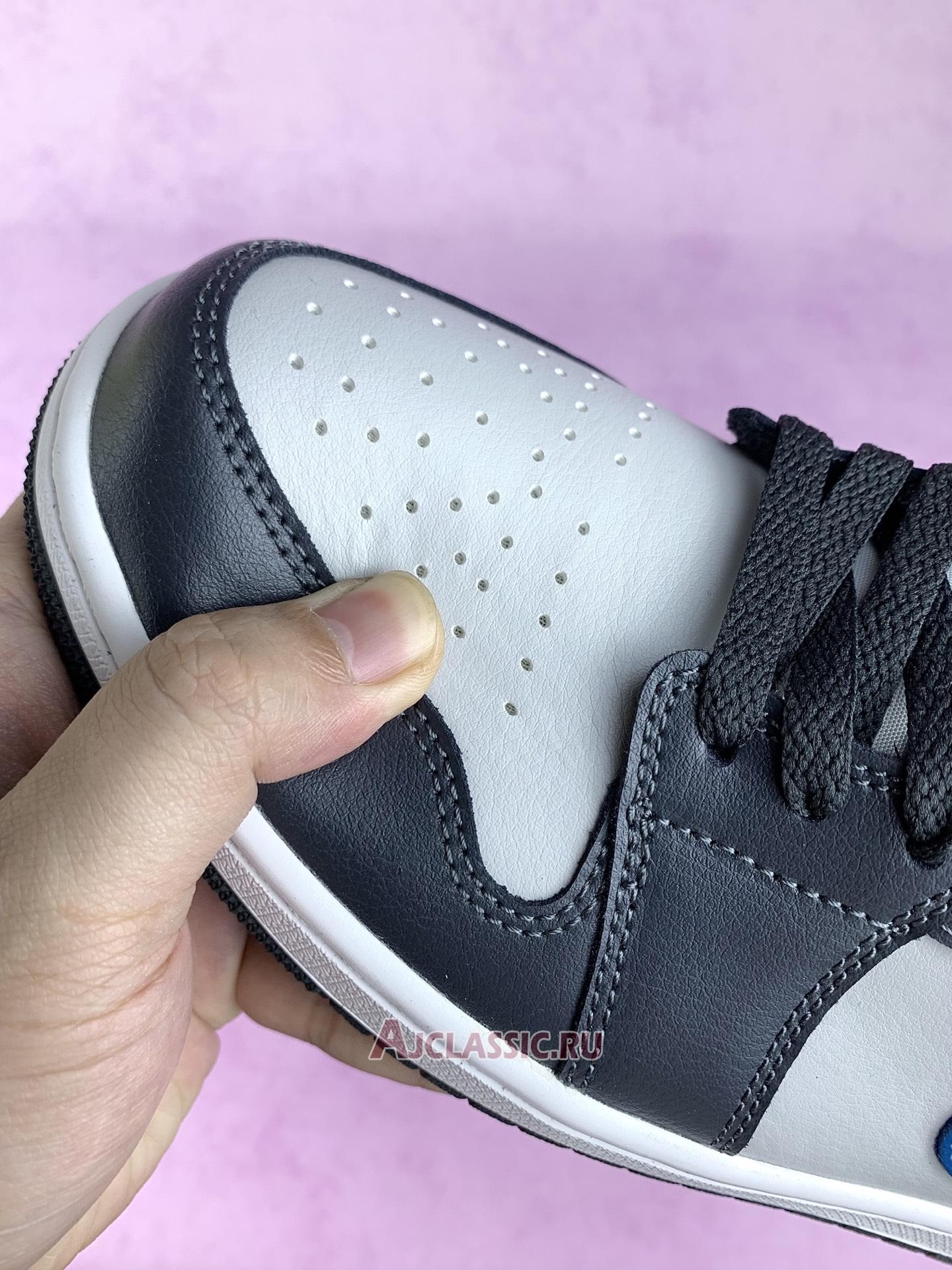 New Air Jordan 1 Low "Anthracite Industrial Blue" DC0774-040 Shoes