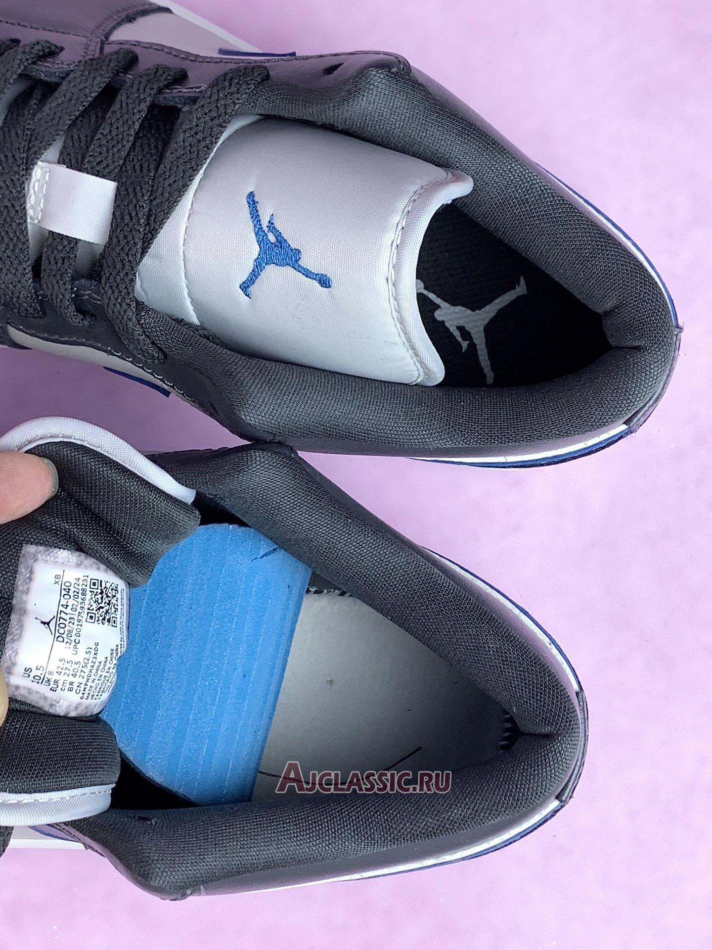 New Air Jordan 1 Low "Anthracite Industrial Blue" DC0774-040 Shoes