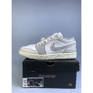 Buy Air Jordan 1 Low Premium Elephant Print Grey DH4269-100-2 Quality Reps Replicas Shoes